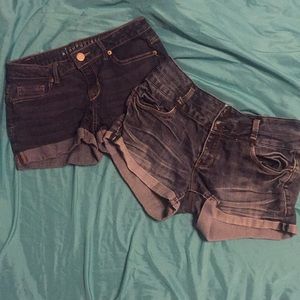 Aeropostale Denim Shorts. Refuge Denim Shorts.